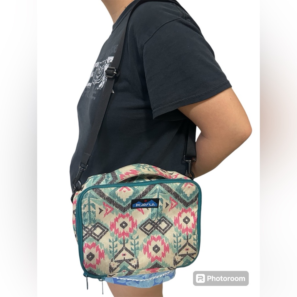 KAVU Insulated Padded Messenger Lunch Box